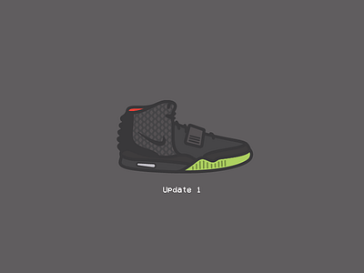 Update 1 - Air Yeezy adidas air yeezy design imessage nike shoe sneaker stickers yeezy