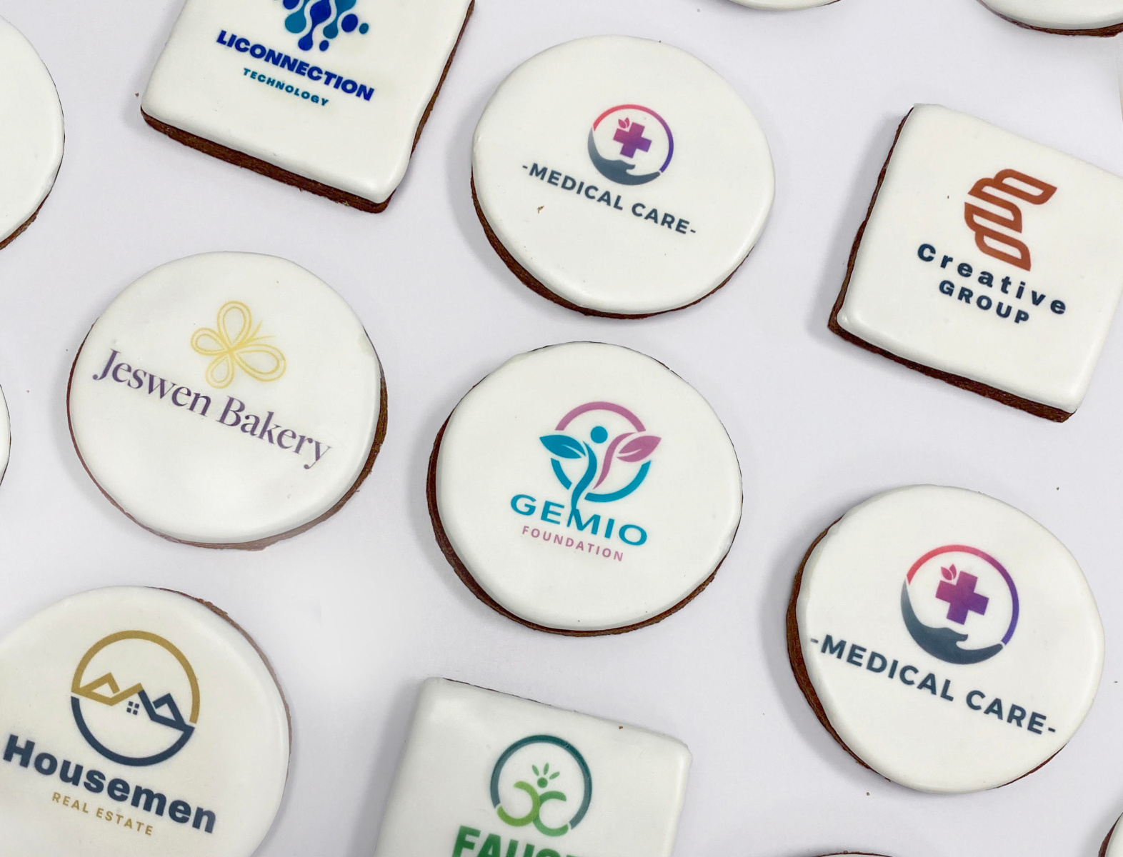 Cookies Printed Using Eddie®, The Edible Ink Printer by Primera