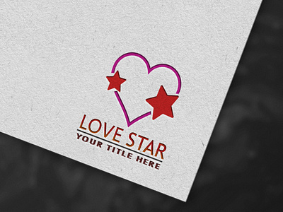 "LOVE STAR" Logo Design