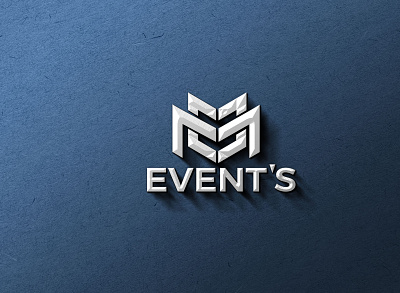 Event'S Logo Design 3d artist design graphic design illustration logo minimal unique