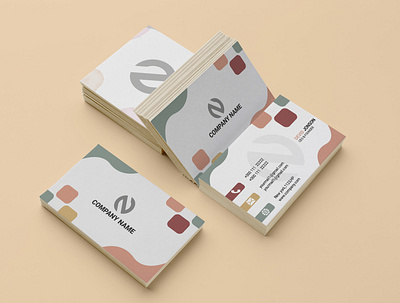 Modern Business card disign branding business card disign business card card graphic design