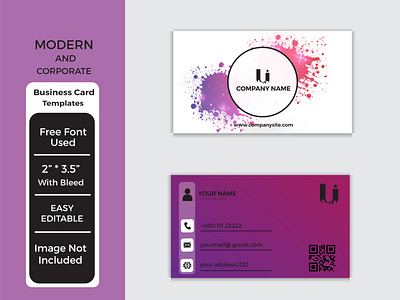 Business card design 2022