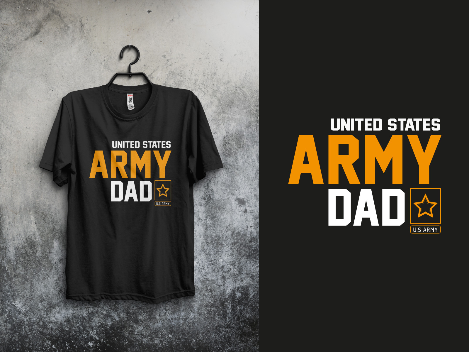 ARMY DAD T-SHIRT DESIGN by Shohag Hossain on Dribbble