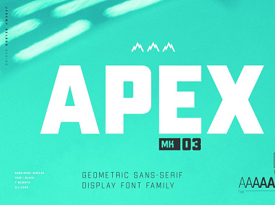 Apex Mk3 app branding design icon illustration logo typography ui ux vector