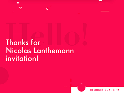 Thank you, Nicolas Lanthermann