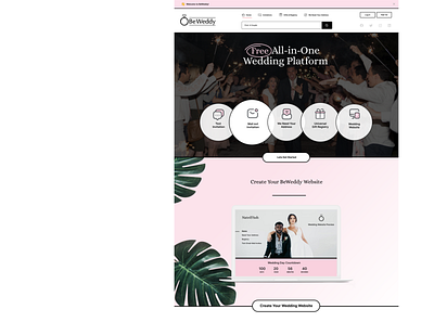 Beweddy.com ui branding graphic design mobile ui ui