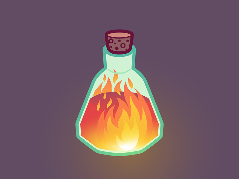 Alchemist Fire by Paola Harris on Dribbble
