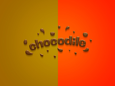 Chocodile choco chocolate design effect logo packaging tashkent text uzbekistan логотип ташкент шоколад