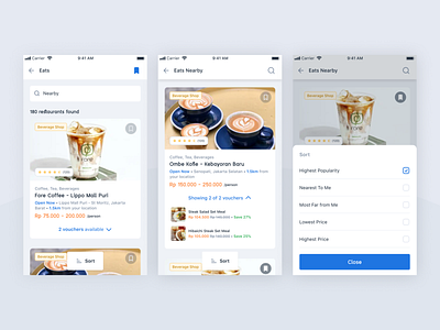 Restaurant Exploration - Mobile App Design Inspiration