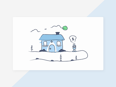 Property Investor - IndoFunding art dribbble flat icon illustration inspiration popular vector