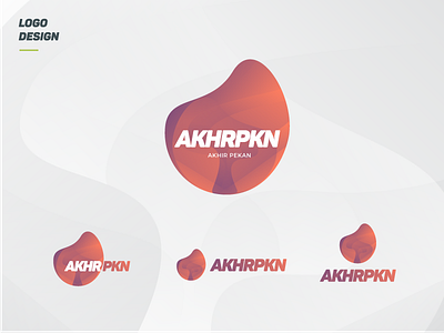 AKHRPKN (Logo Design) brand branding design gradient identity inspiration logo logo design logo inspiration