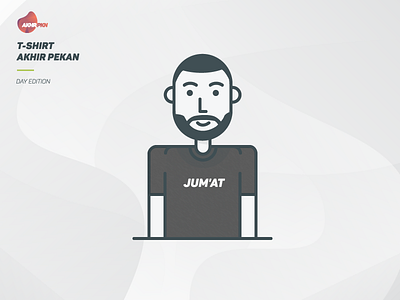 JUMAT - T-SHIRT AKHIR PEKAN avatar character human illustration inspiration people vector