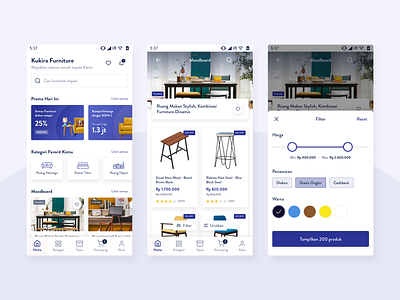 Furniture - Mobile App Design Inspiration