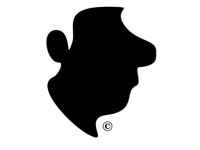 de.mentor (my profile mark) branding dementor dope face illustration logo