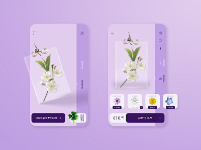 Concept app handmade jewelry app design design app e commerce e commerce app interface jewelry layout mobile mobile ui