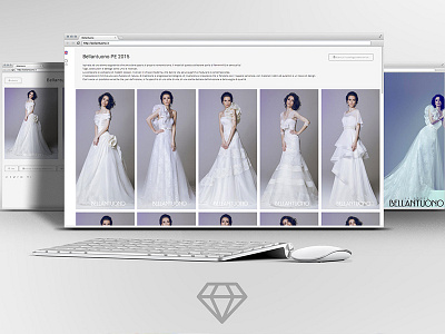 Bellantuono - wedding dresses website css dress html php responsive website wedding wordpress