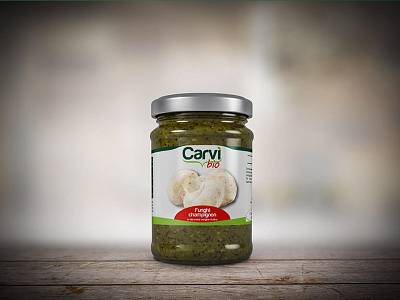 Carvi Bio jar label