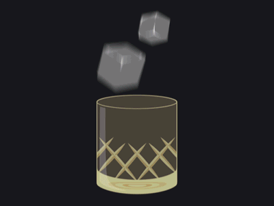 On the Rocks - Jameson Select Reserve alcohol bottle gif glass ice jameson motion select reserve vector whiskey
