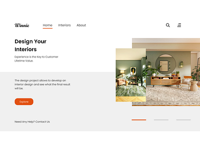 Winnie Furniture design ui ux