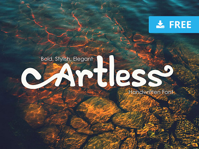 Artless - Handwritten font demo