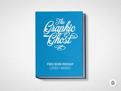 Free Book Mockup author cover design download editorial freebie graphicghost inside insides literature pages template