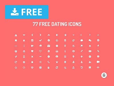 77 Free Dating Icons dating download free freebie graphicghost icon design icons icons design icons set symbols ui uiux ux vector