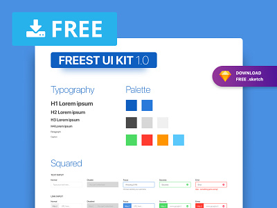 Freest Free Form Ui Kit design digital download form free freebie nested sketch sketch app sketchapp styleguide symbols template ui ui kit uiux ux