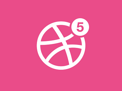 5 Dribbble Invitations