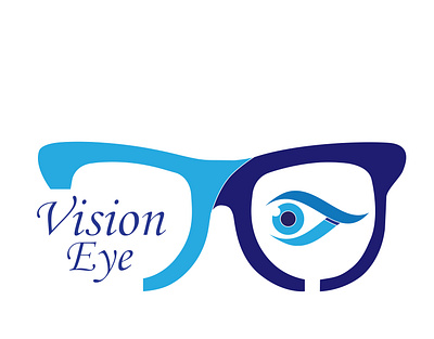 Logo Design For Vision EYE branding custom logo design graphic design illustration logo