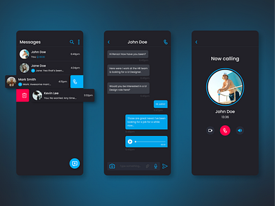 Daily UI Challenge #13 - Direct messaging!