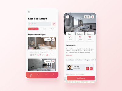 Real estate mobile app