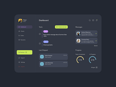 CRM Dashboard