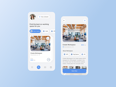 Co-Working Search App