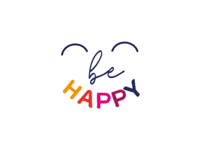 Be happy logo logo