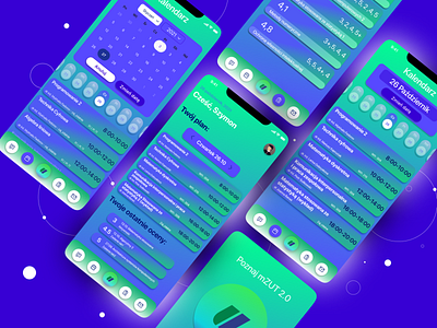 Mobile application for West Pomeranian University app design graphic design ui ux