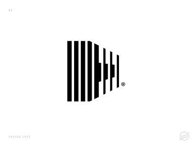 H / Building Logo Proposal branding building design icon illustration logo perspective type type h vector