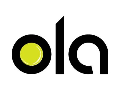 OLA Logo alickreative branding color graphics identity logo ola stationary visual