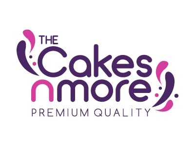 The Cakesnmore Logo branding cakesnmore cosmetics creating graphics identity illustration logoplace logotype packagionary stative typography