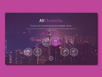 Free Web Template Portfolio