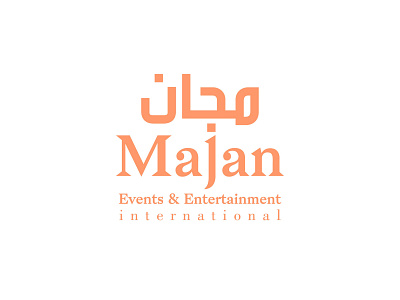 Majan_Events & Entertainment alickreative branding color creative ecommerce graphics identity illustration logo logoplace logotype minimal mockups packaging stationary sutrahr typography vector visual websites