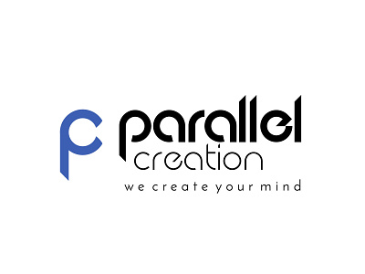 Parallel_Creation Logo Design alickreative branding color creative design ecommerce graphics icon identity illustration logo logoplace logotype minimal mockups packaging stationary typography vector visual