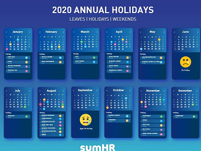 Calendar Design 2020 2020 creative illustration policy