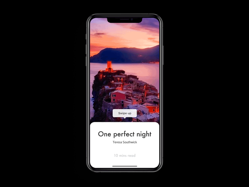 Short Story App Concept