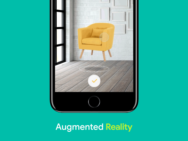 AR Furniture App 3d animation ar augmentedreality dribbble explore furniture future immersive interaction mobile ui user experience user interface ux