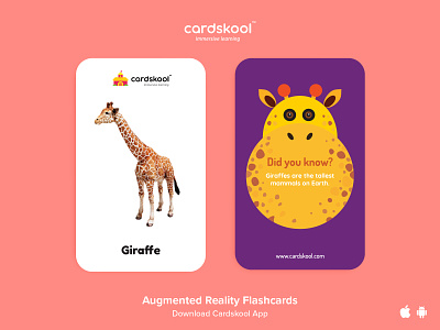 Cardskool Card Design (Giraffe)