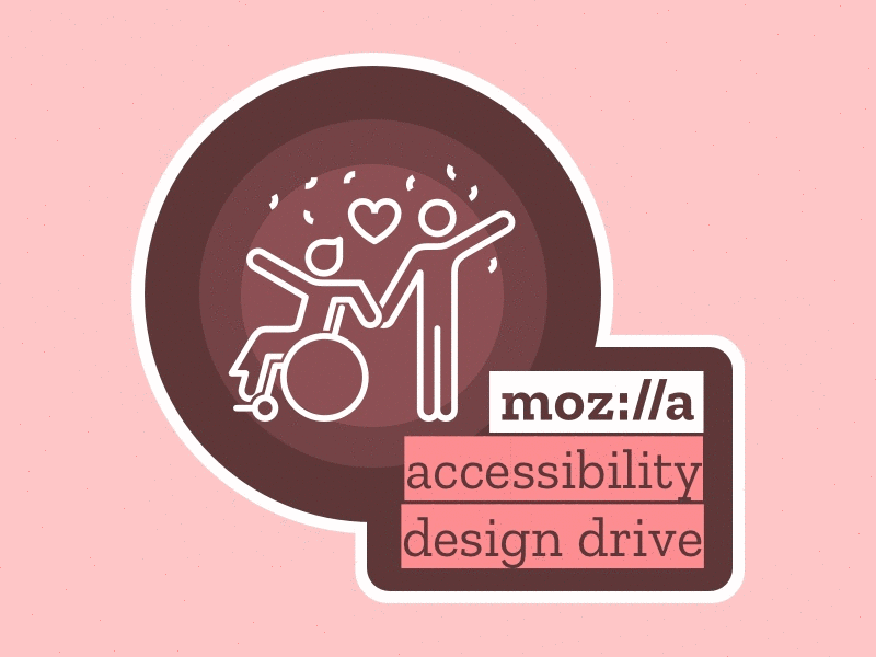 Mozilla Accessibility Design Drive stanford drive design source open accessibility sticker mozilla