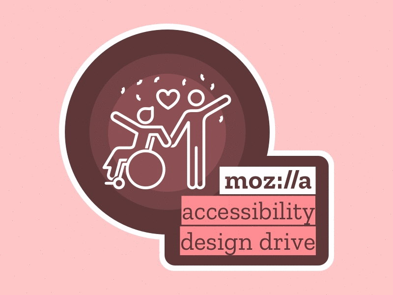 Mozilla Accessibility Design Drive accessibility design drive mozilla open source stanford sticker