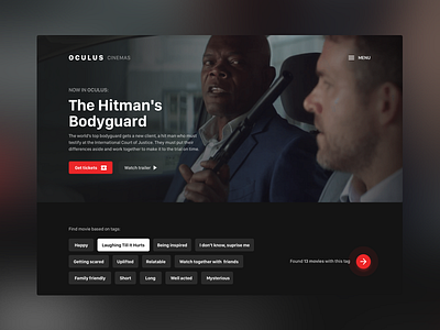 Cinema Website Concept