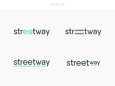 Branding, Round One brand discovery identity logo logotype map navigation startup street