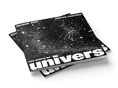 Univers Type Specimen booklet bw cover minimalism print design specimen type typography univers